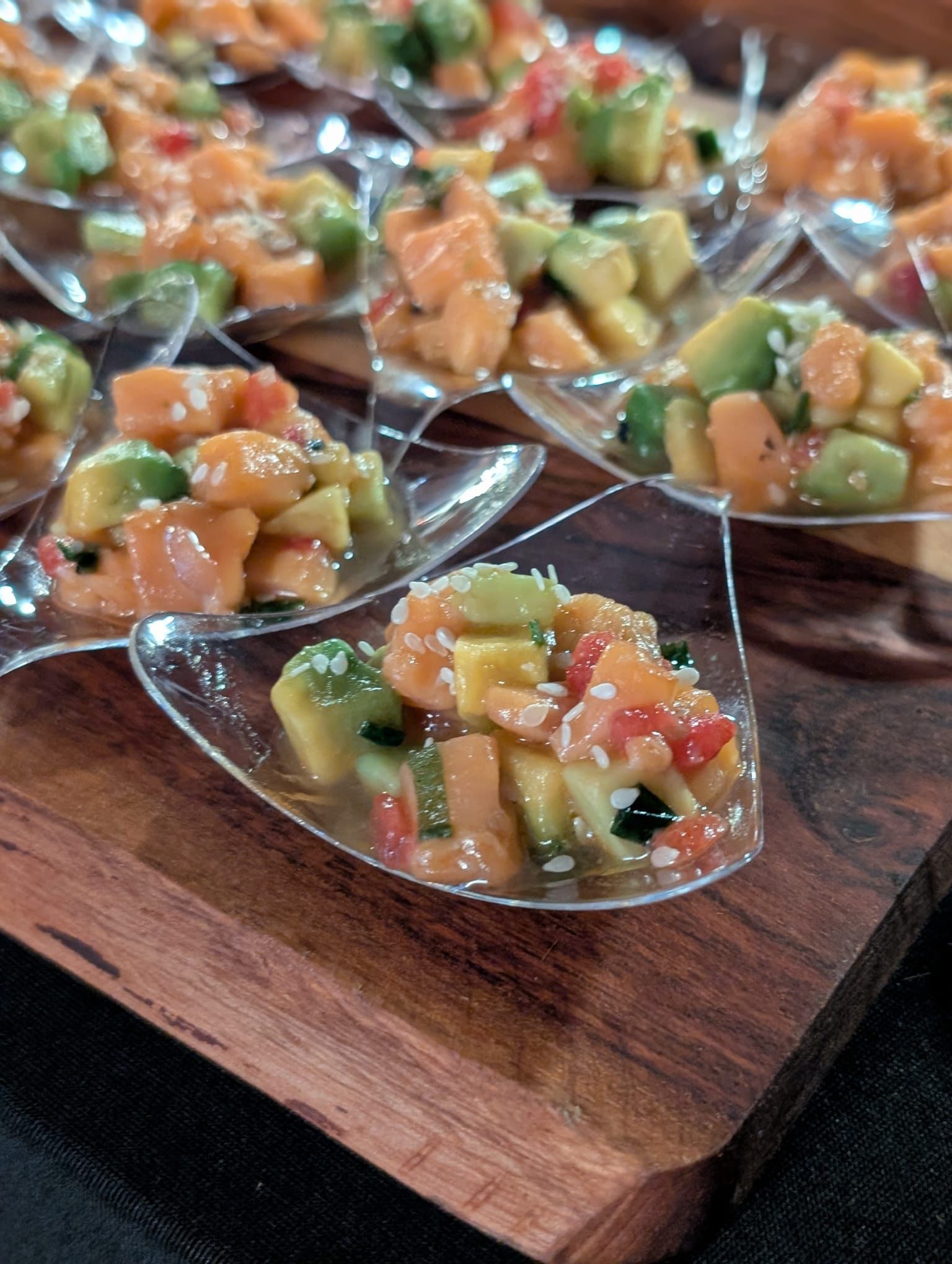Canap&eacute;s & Passed Bites — La Peregrina Miami catering